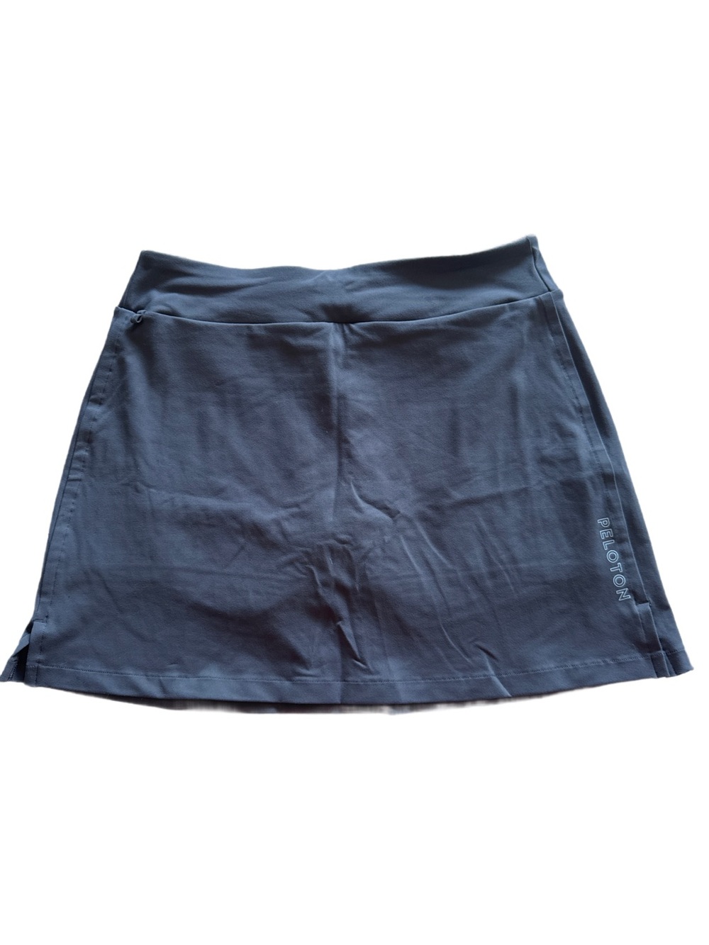 Peloton Women's Steel Blue Gray Active Skirt Size Large